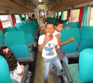 PROJETO NA TRILHA DOS VALORES - AULA DE CAMPO - PASSEIO DE TREM