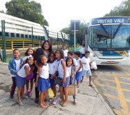 PROJETO NA TRILHA DOS VALORES - AULA DE CAMPO - PASSEIO DE TREM