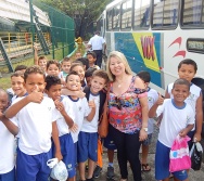PROJETO NA TRILHA DOS VALORES - AULA DE CAMPO - PASSEIO DE TREM