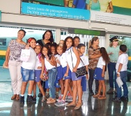 PROJETO NA TRILHA DOS VALORES - AULA DE CAMPO - PASSEIO DE TREM