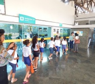 PROJETO NA TRILHA DOS VALORES - AULA DE CAMPO - PASSEIO DE TREM