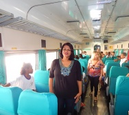 PROJETO NA TRILHA DOS VALORES - AULA DE CAMPO - PASSEIO DE TREM