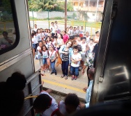 PROJETO NA TRILHA DOS VALORES - AULA DE CAMPO - PASSEIO DE TREM