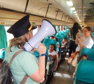 PROJETO NA TRILHA DOS VALORES - AULA DE CAMPO - PASSEIO DE TREM