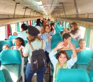 PROJETO NA TRILHA DOS VALORES - AULA DE CAMPO - PASSEIO DE TREM