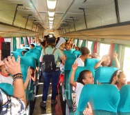 PROJETO NA TRILHA DOS VALORES - AULA DE CAMPO - PASSEIO DE TREM