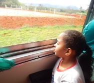 PROJETO NA TRILHA DOS VALORES - AULA DE CAMPO - PASSEIO DE TREM