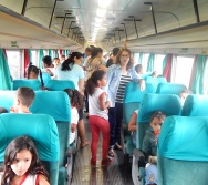 PROJETO NA TRILHA DOS VALORES - AULA DE CAMPO - PASSEIO DE TREM