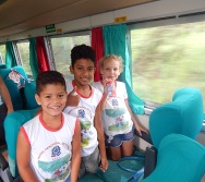 PROJETO NA TRILHA DOS VALORES - AULA DE CAMPO - PASSEIO DE TREM