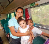 PROJETO NA TRILHA DOS VALORES - AULA DE CAMPO - PASSEIO DE TREM