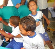 PROJETO NA TRILHA DOS VALORES - AULA DE CAMPO - PASSEIO DE TREM