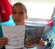 PROJETO NA TRILHA DOS VALORES - AULA DE CAMPO - PASSEIO DE TREM