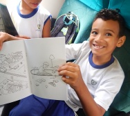 PROJETO NA TRILHA DOS VALORES - AULA DE CAMPO - PASSEIO DE TREM