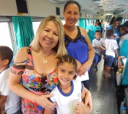 PROJETO NA TRILHA DOS VALORES - AULA DE CAMPO - PASSEIO DE TREM