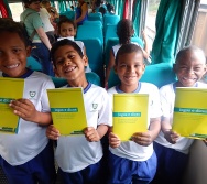 PROJETO NA TRILHA DOS VALORES - AULA DE CAMPO - PASSEIO DE TREM