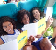 PROJETO NA TRILHA DOS VALORES - AULA DE CAMPO - PASSEIO DE TREM