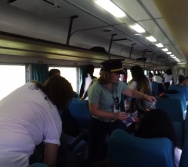 PROJETO NA TRILHA DOS VALORES - AULA DE CAMPO - PASSEIO DE TREM