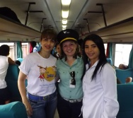 PROJETO NA TRILHA DOS VALORES - AULA DE CAMPO - PASSEIO DE TREM