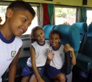 PROJETO NA TRILHA DOS VALORES - AULA DE CAMPO - PASSEIO DE TREM