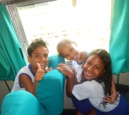 PROJETO NA TRILHA DOS VALORES - AULA DE CAMPO - PASSEIO DE TREM