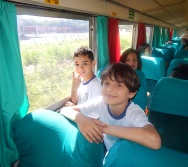 PROJETO NA TRILHA DOS VALORES - AULA DE CAMPO - PASSEIO DE TREM