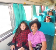 PROJETO NA TRILHA DOS VALORES - AULA DE CAMPO - PASSEIO DE TREM