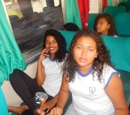 PROJETO NA TRILHA DOS VALORES - AULA DE CAMPO - PASSEIO DE TREM