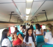 PROJETO NA TRILHA DOS VALORES - AULA DE CAMPO - PASSEIO DE TREM