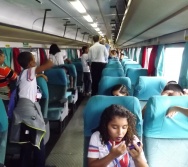PROJETO NA TRILHA DOS VALORES - AULA DE CAMPO - PASSEIO DE TREM
