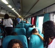 PROJETO NA TRILHA DOS VALORES - AULA DE CAMPO - PASSEIO DE TREM