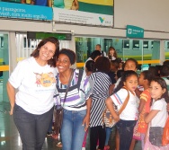 PROJETO NA TRILHA DOS VALORES - AULA DE CAMPO - PASSEIO DE TREM