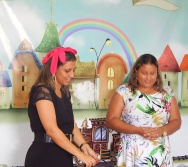 FORMATURA TURMA 5 - NOME: CRISTIANE FREITAS - CONTADORA DE HISTÓRIAS