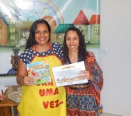 FORMATURA TURMA 5 - NOME: CRISTIANE FREITAS - CONTADORA DE HISTÓRIAS