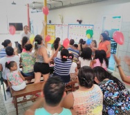 ESCOLA DE PAIS - PROJETO CUIDA DE MIM - BULLYING - BRINCADEIRA SEM LIMITES