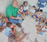 PROJETO CUIDA DE MIM - ENFRENTAMENTO AO BULLYING - SENSIBILIZAÇÃO DE ALUNOS 1º ENCONTRO