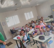 PROJETO CUIDA DE MIM - ENFRENTAMENTO AO BULLYING - SENSIBILIZAÇÃO DE ALUNOS 1º ENCONTRO