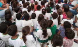  ETAPA COOPERAR do Projeto Colorir hoje no CMEI INTEGRACAO - SERRA - ES.