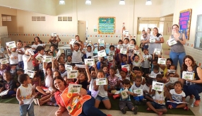 APLICAÇÃO DO PROJETO COLORIR - CMEI MARIA AMÉLIA - ETAPA ORIENTAR