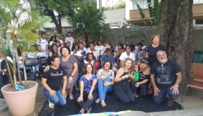 DIA INTERNACIONAL DO CONTADOR DE HISTÓRIA - COMEMORAMOS JUNTO COM O GRUPO CHÃO DE LETRAS