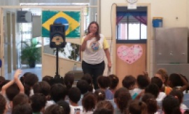 4ª ETAPA DO PROJETO COLORIR CHEGA AO CMEI INTEGRAÇÃO - LIMPAR