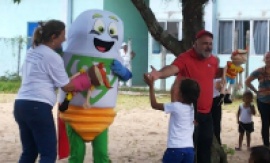 CULMINÂNCIA DO PROJETO SEGURANÇA FERROVIÁRIA NÃO É BRINCADEIRA - APRESENTAÇÃO