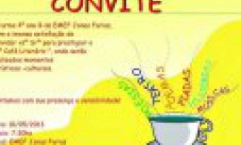 PARTICIPAÇÃO NO CAFÉ LITERÁRIO DA EMEF JONAS FARIAS - NOVA CARAPINA I - SERRA