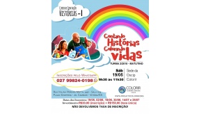 ABERTA AS INSCRIÇÕES PARA O CURSO DE CONTAÇÃO DE HISTÓRIA - TURMA 2/2018 - 19º edição