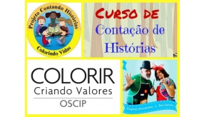 NOVA TURMA DO CURSO CONTANDO HISTÓRIAS COLORINDO VIDAS COMEÇANDO! - MATUTINO - INSCRIÇÕES ENCERRADAS.
