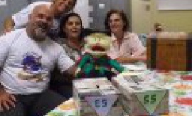 PC3ES = SUSTENTÁVEL - EMEF ANTÔNIO V. REZENDE - CENTRAL CARAPINA - SERRA - ES (PARCEIROS: ASPE E COLORIR)