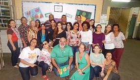 PROJETO NTV - CAPRI DE PROFESSORES - EEEF JONES JOSÉ DO NASCIMENTO - CENTRAL CARAPINA