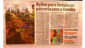 CMEI MARIA AMÉLIA É DESTAQUE NO JORNAL