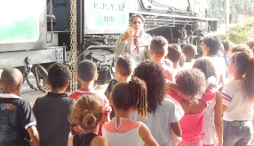 PROJETO NTV - EEEFM JONES JOSÉ DO NASCIMENTO - CENTRAL CARAPINA - SERRA - AULA DE CAMPO