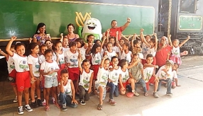 NA TRILHA DOS VALORES - 1º ANOS - EMEF MANOEL PASCHOAL