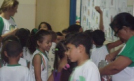 PC3ES - SUSTENTABILIDADE - ENCONTRO COM ALUNOS - EMEF VALÉRIA MARIA MIRANDA - SERRA